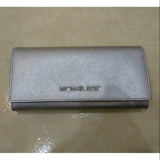 Michael Kors Wallet / Dompet Michael Kors Original Silver