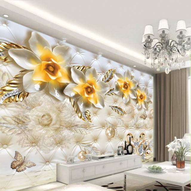 walpaper flower 3D