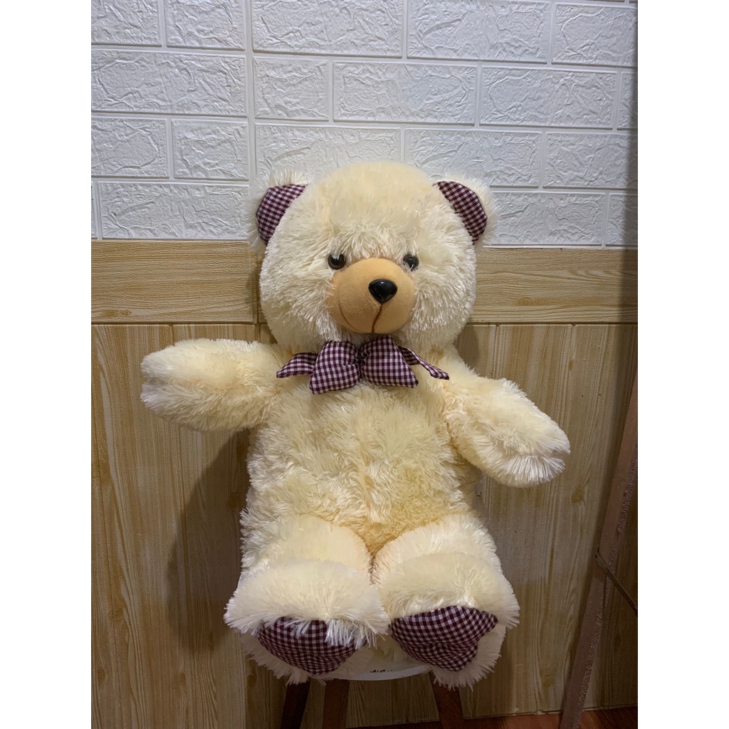 BONEKA TEDDY BEAR POLOSAN L |  BERUANG BESAR | BONEKA TEDDY BEAR 60 CM | TEDDY BEAR MURAH 60 CM