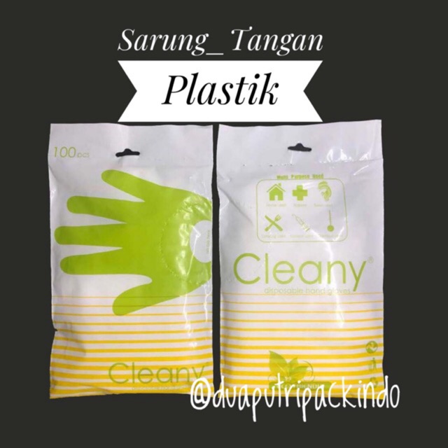 Sarung Tangan Plastik CLEANY