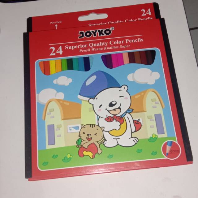 

Pensil warna 24 warna