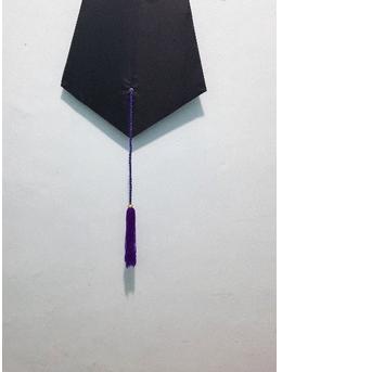 ➷ TOPI TOGA WISUDA DEWASA_warna kuncir bisa request ➩