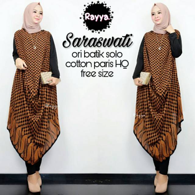 Kaftan batik, kaftan paris, ori batik solo, New