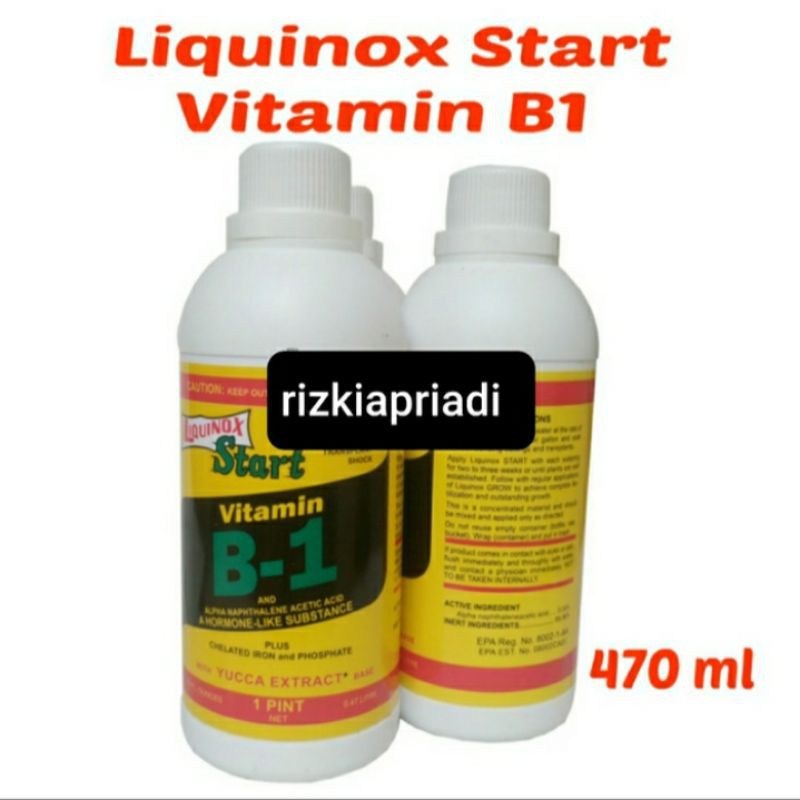 Vitamin B1 Tanaman 470Ml Liquinox Start Anti Stres Tanaman