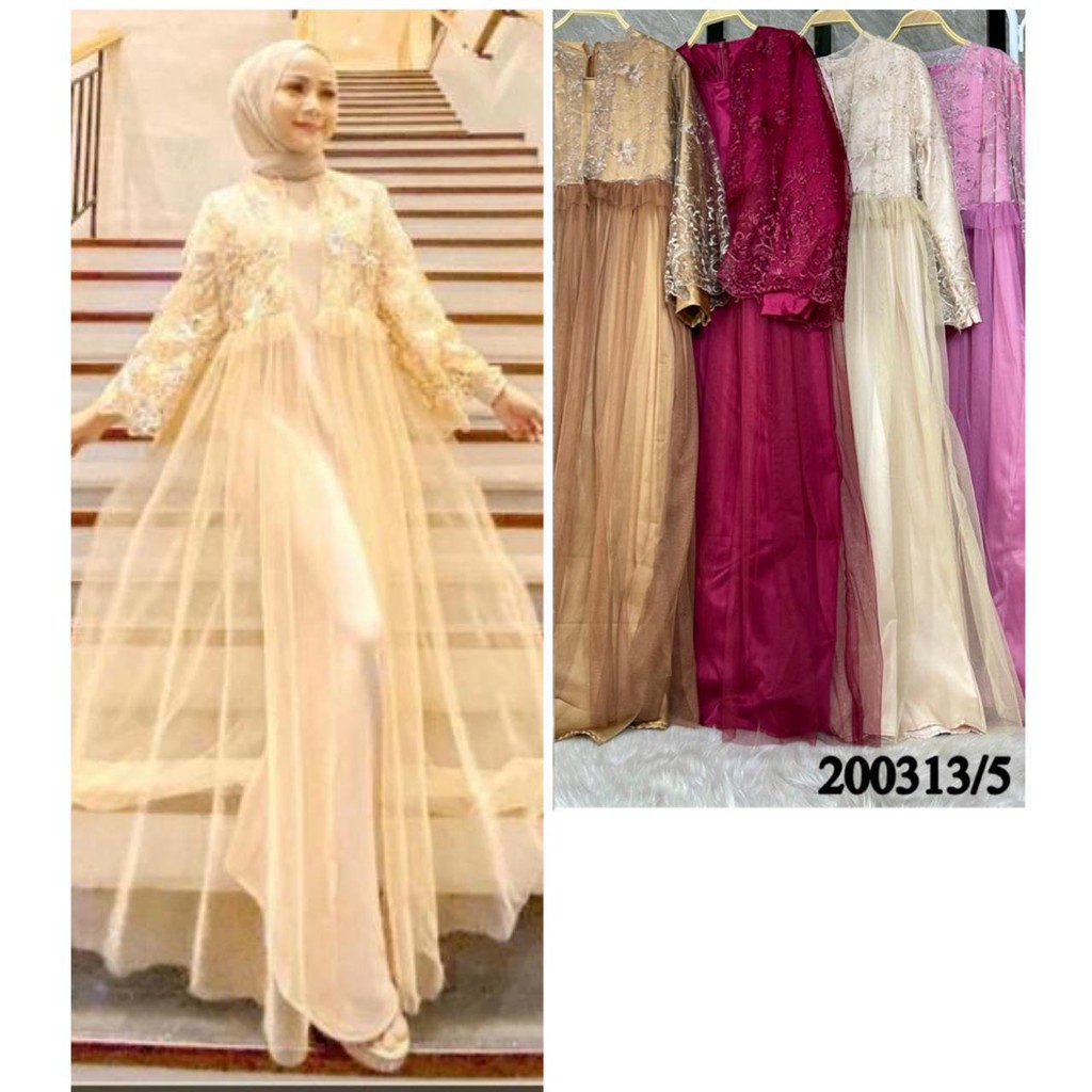 Gamis 2 in 1 Import Kimberly