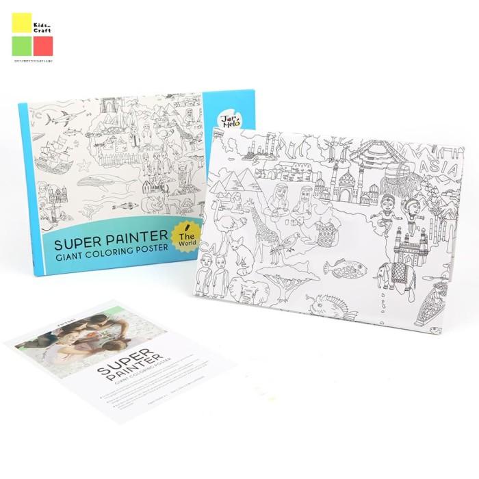 

Lora | Super Painter Giant Coloring Poster Joan Miro