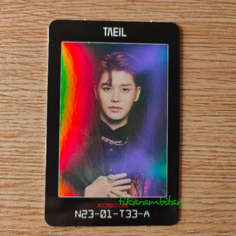 NCT OFFICIAL PHOTOCARD MOON TAEIL ACCESS CARD (ARRIVAL VER)