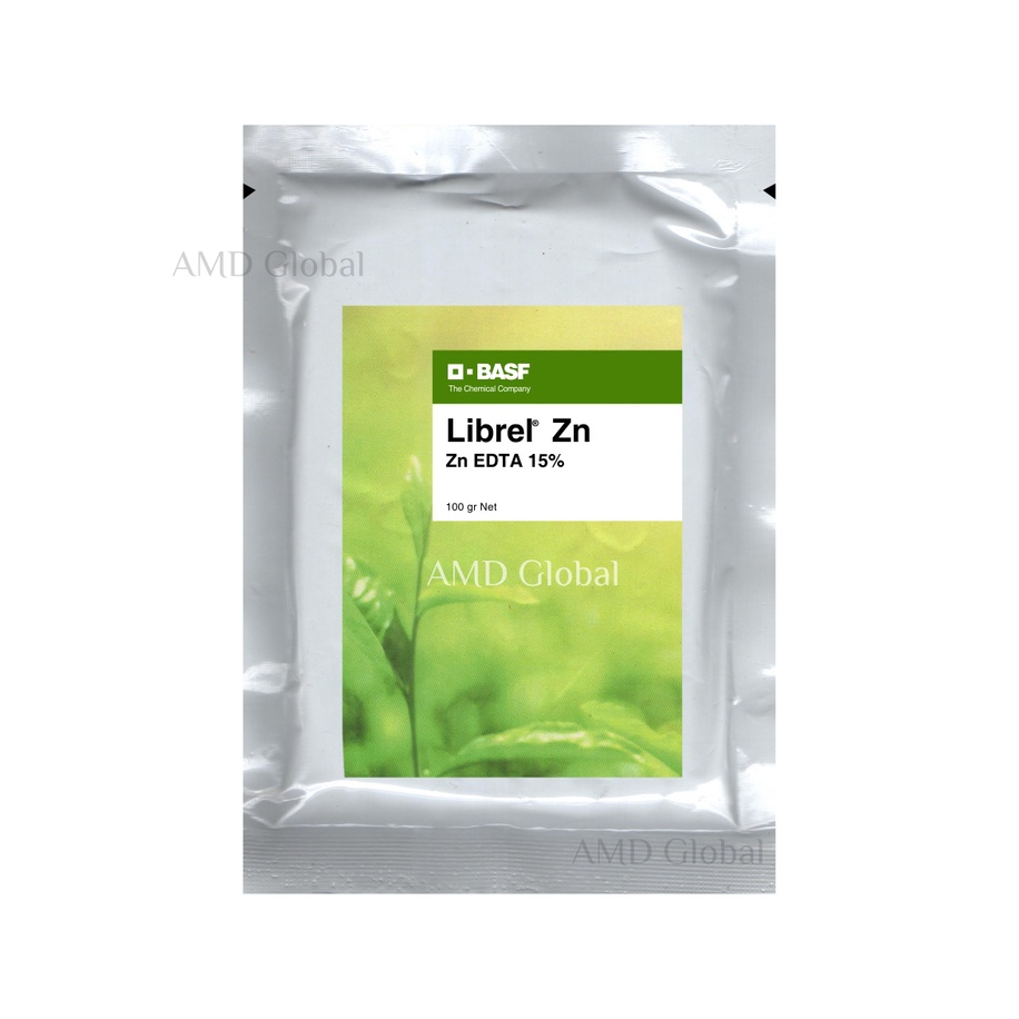 Pupuk Mikro Librel Zinc Zn EDTA Chelate 15% BASF 100 Gram