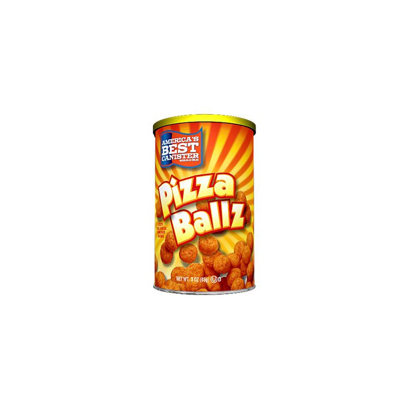

America's Best Canister Pizza Ballz, 85g