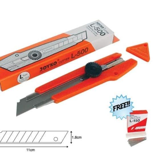 

℗ PROMO MURAH Cutter Joyko L-500 DPT BONUS CUTTER ❆