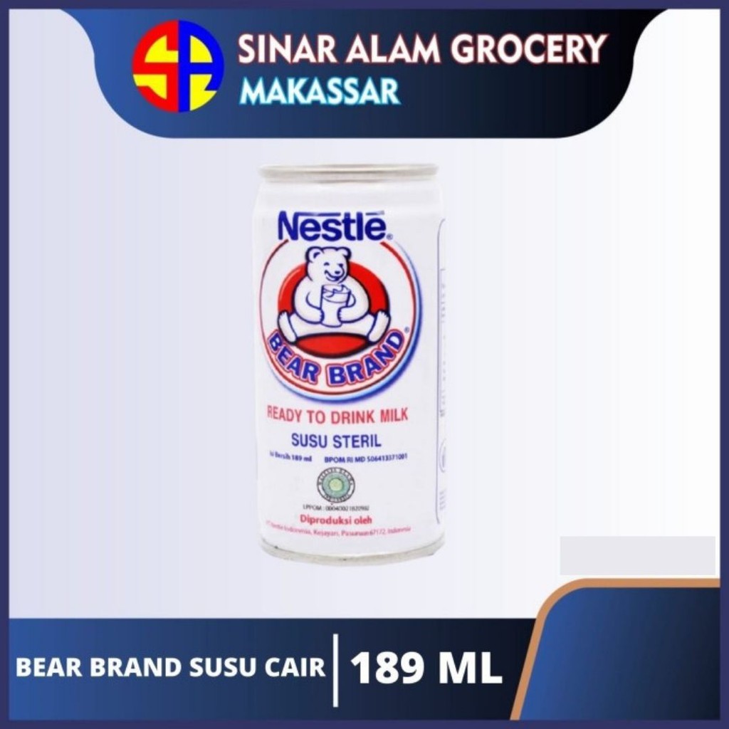 

BEAR BRAND SUSU CAIR 189ML