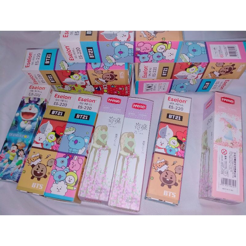 

Grosir-ecer isi pen Eselon Gel Refill 1 kotak isi 20pcs