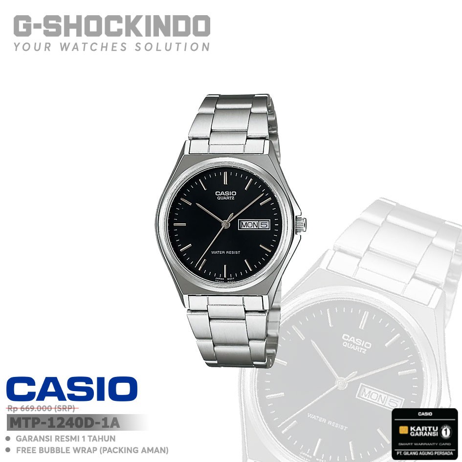 Casio General MTP-1240D-1A / -2A / -7B Original