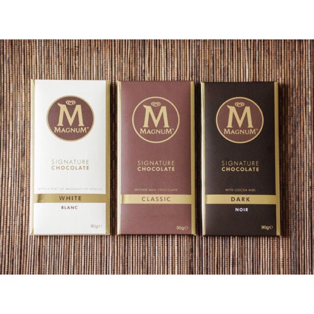 

Magnum signature chocolate