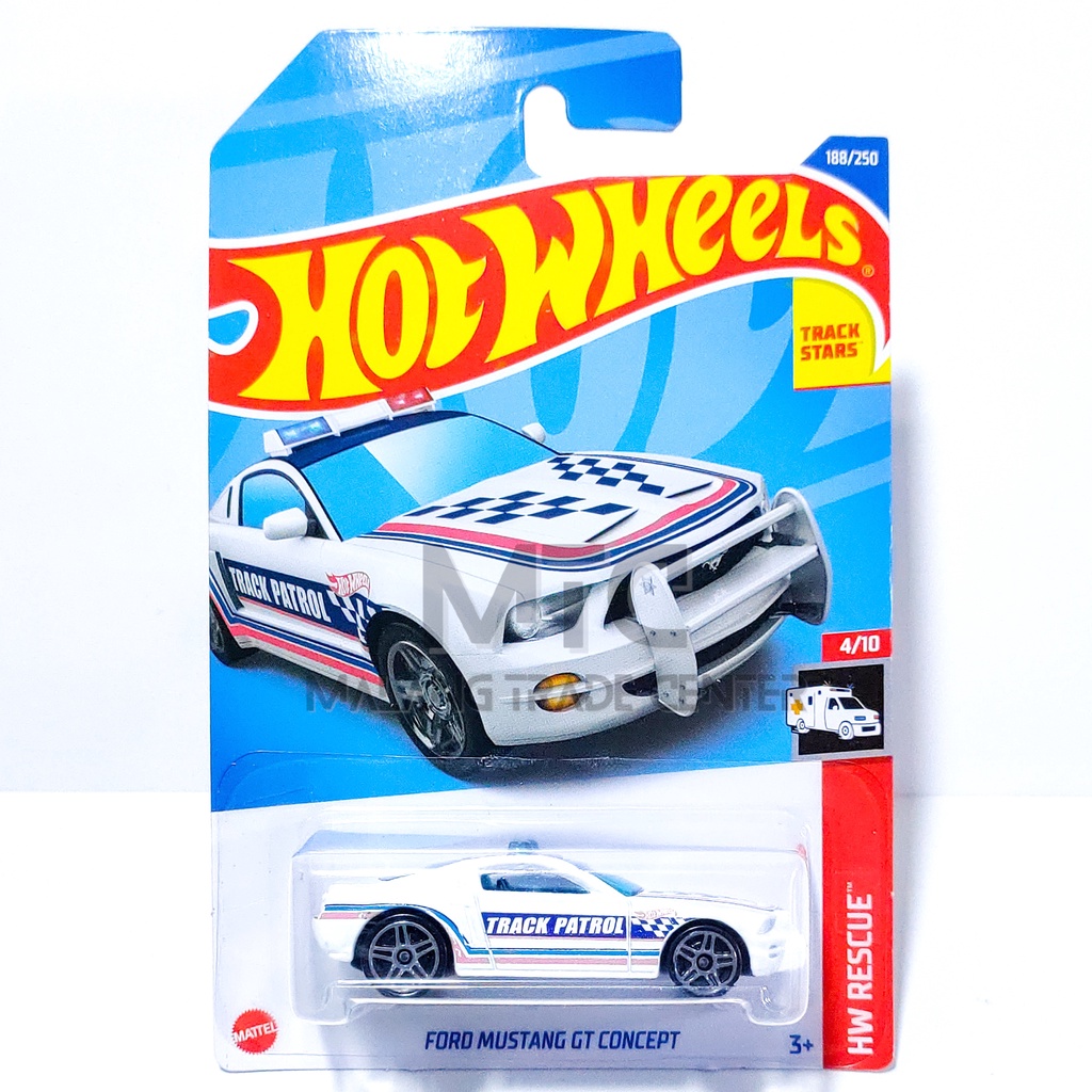 Hot Wheels Ford Mustang GT Concept White K 2022