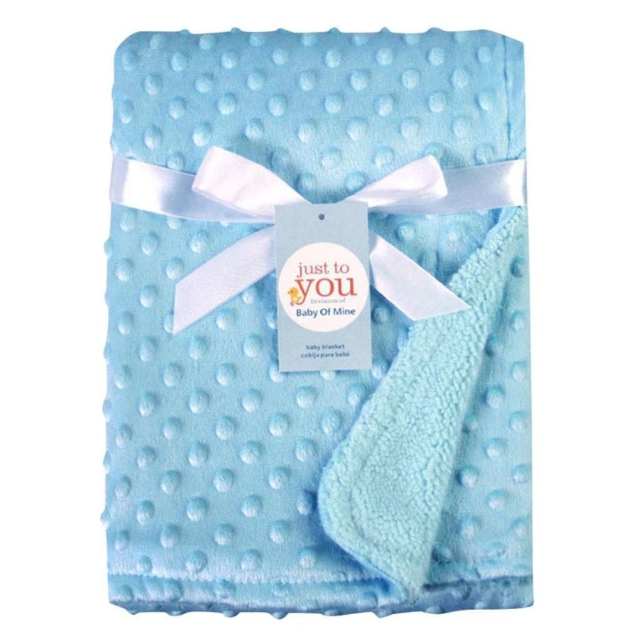 Just to You Baby Blanket SELIMUT BAHAN Lembut Motif / Polos Polkadot