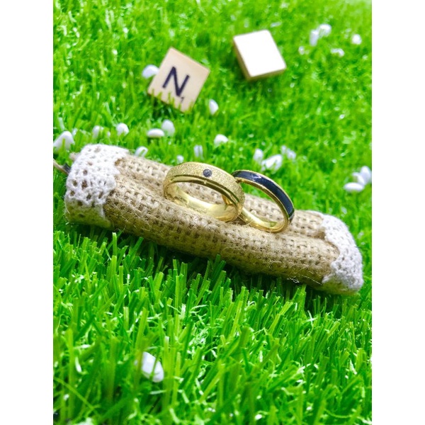 cincin couple titanium / nikah / sahabatan 0034