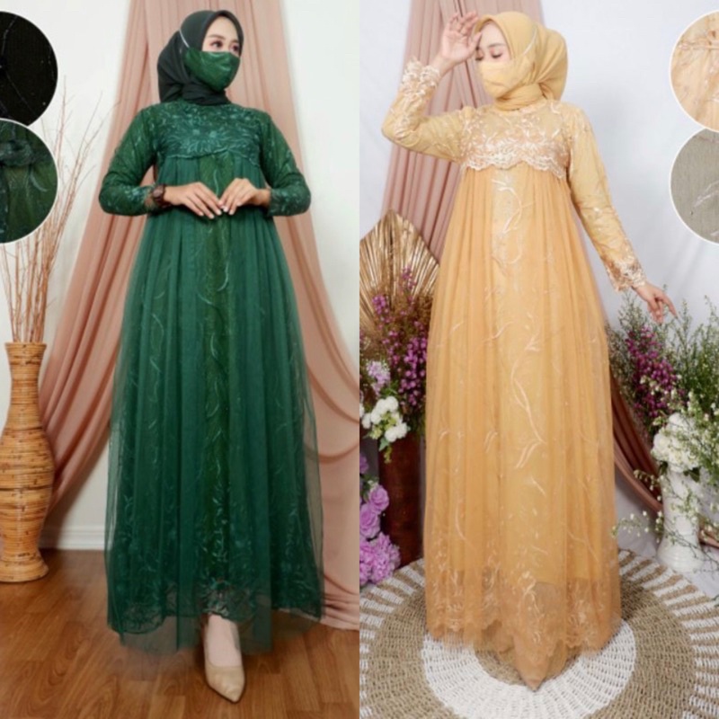 GAMIS KEBAYA AULIA TUTU - KEBAYA - KEBAYA PESTA - KEBAYA KONDANGAN - KEBAYA MODERN - KEBAYA