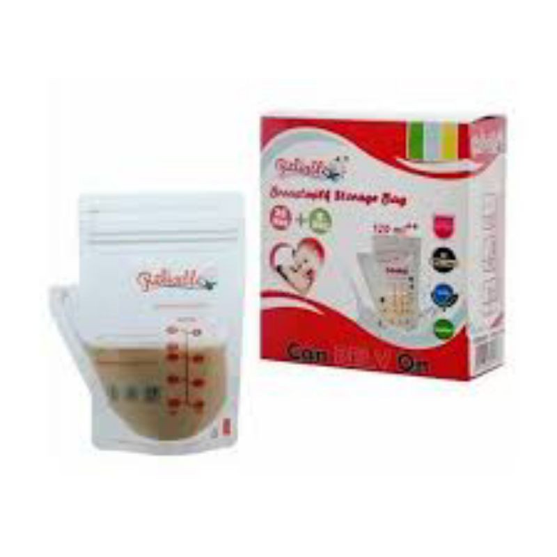 RELIABLE BREASTMILK STORAGE BAG 120ML 25 FREE