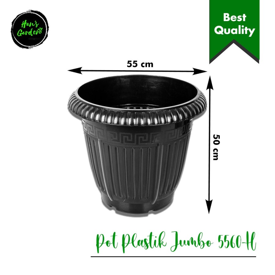 Pot plastik jumbo diameter 60 cm gojek only - 0