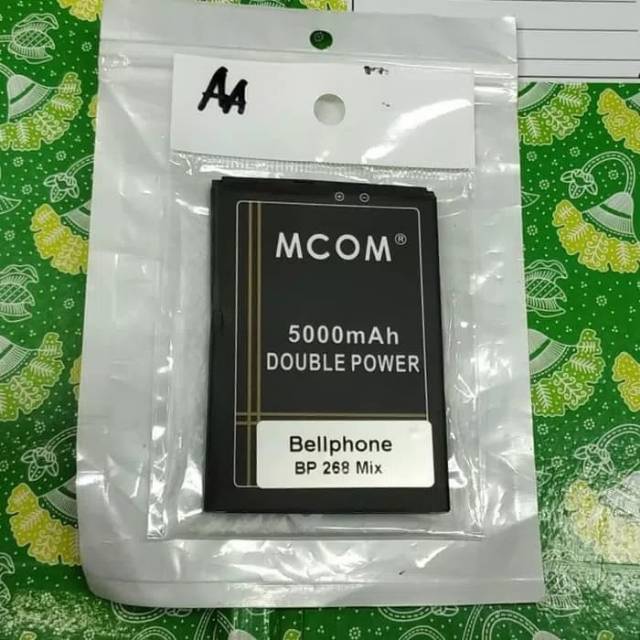 Baterai Bellphone 268 Mix Batre Bellphone BP100 X Plus / Bellphone BP138 Bomba 2 Mcom