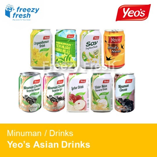 

Macam2 Minuman YEOS / YEO'S Asian Drinks