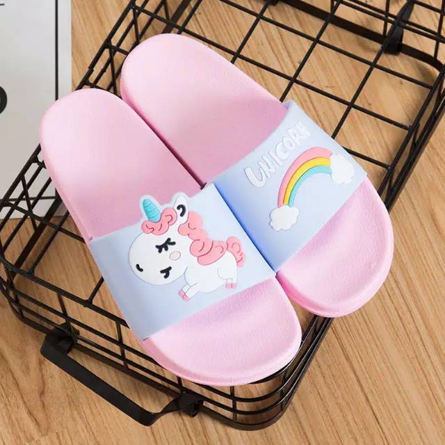 Sandal unicorn import sandal slip Fygaleri