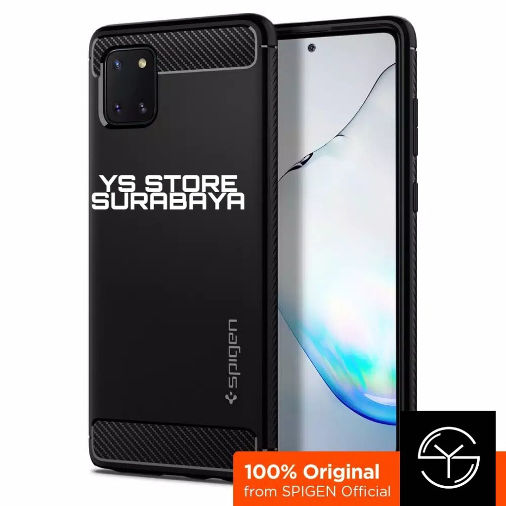 SPIGEN Samsung Note 10 Lite (Rugged Armor) ORIGINAL 100%