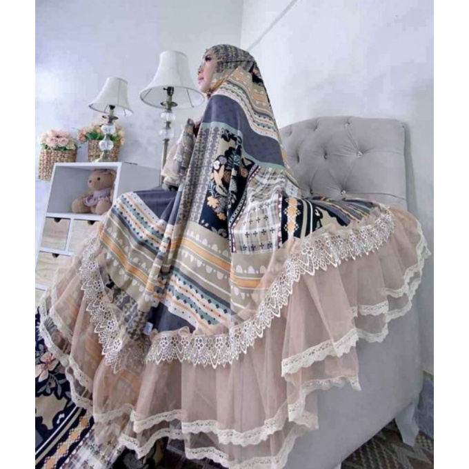 Mukena Dior sutra Silk