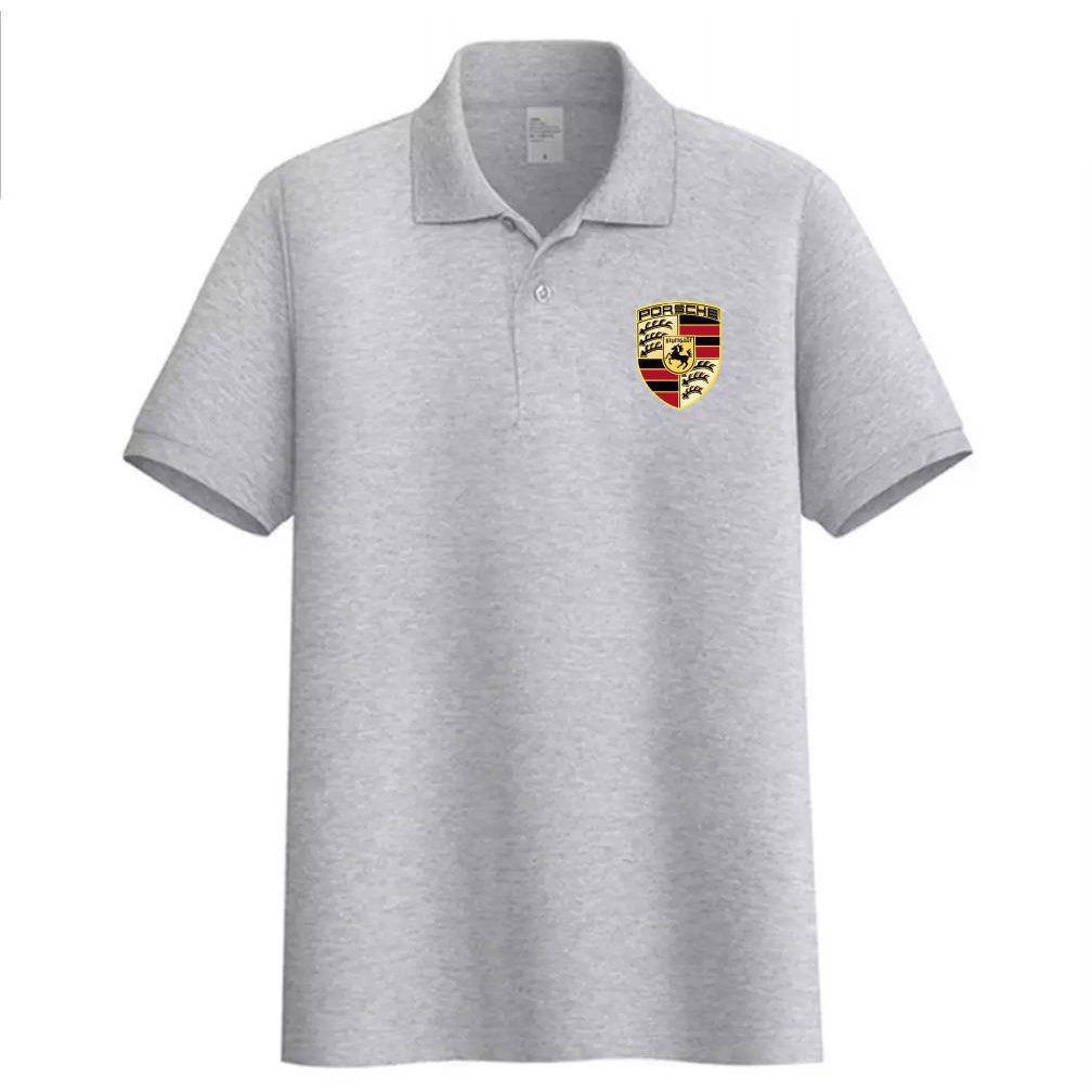 Noveli wear - Kaos kerah pria | kaos polo shirt | kaos polo distro logo Porsche