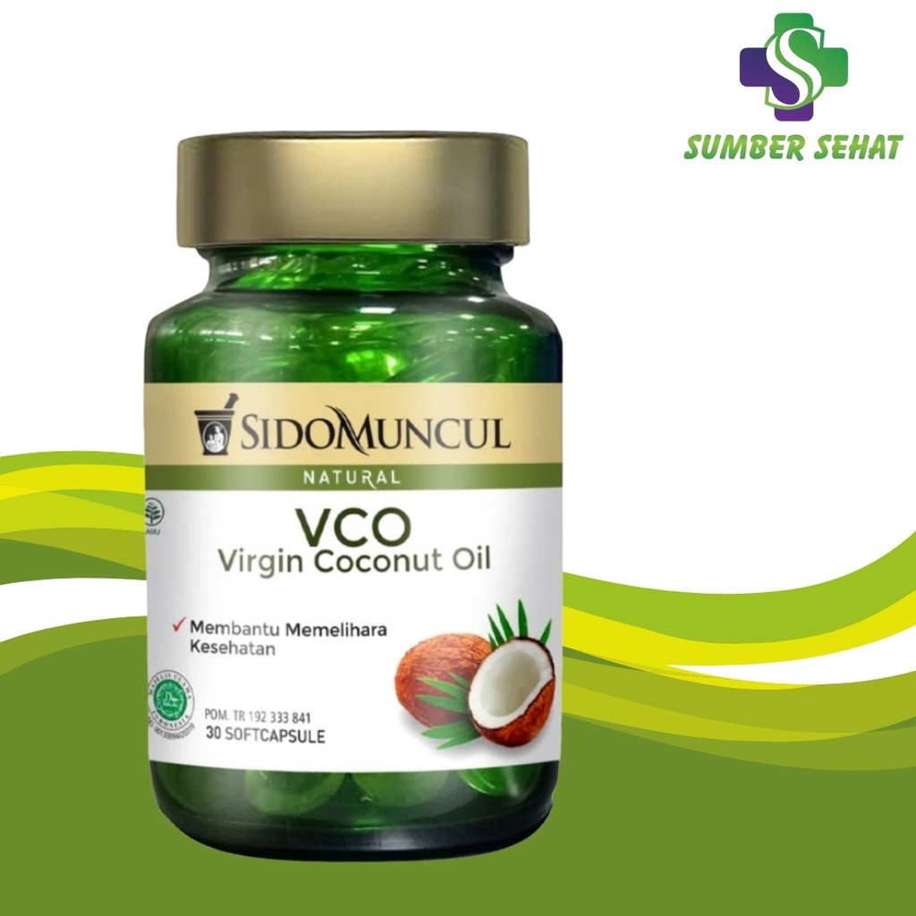 SIDOMUNCUL VIRGIN COCONUT OIL 30 KAPSUL