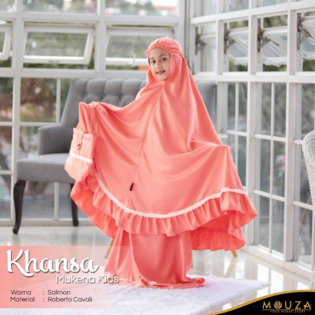 MUKENA ANAK KHANSA COUPLE BY MOUZA