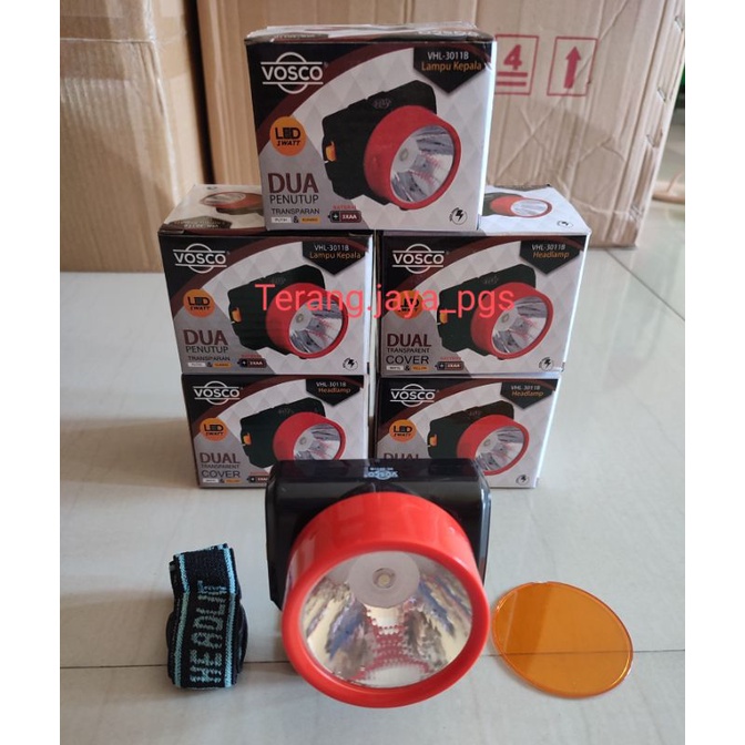 SENTER KEPALA BATERAI VOSCO
