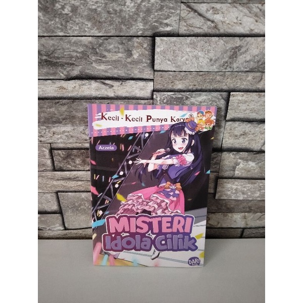 BUKU KKPK TERBITAN MIZAN ORIGINAL PRELOVED (MISTERI IDOLA CILIK, SUSTER MISTERIUS, JEJAK RAHASIA SAH