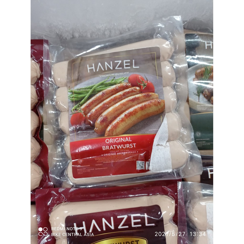 

HANZEL BRATWURST ORIGINAL 360GR