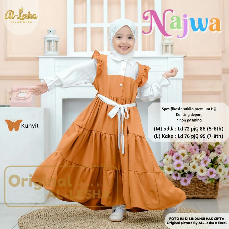 GAMIS ANAK NAJWA FREE HIJAB