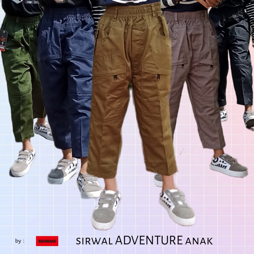 SIRWALL OUTDOOR ANAK CELANA ANAK CELANA MAIN ANAK COWO