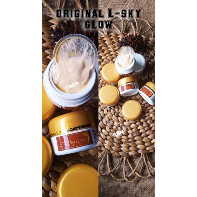ORI L-SKY GLOW NEW|LINSKY GLOW ASLI CREAM LEMBUT