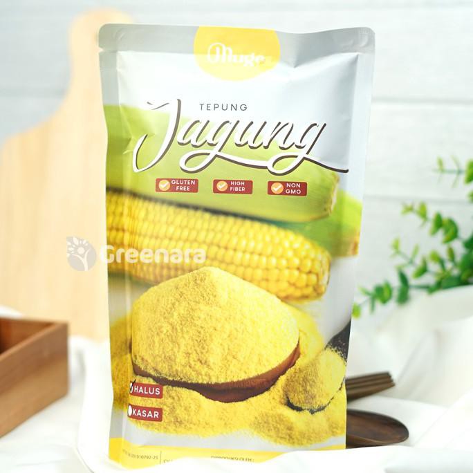 

Big Sale MUGO Tepung Jagung 500gr (polenta coarse) Ekonomis Non GMO Lokal - HALUS Diskon