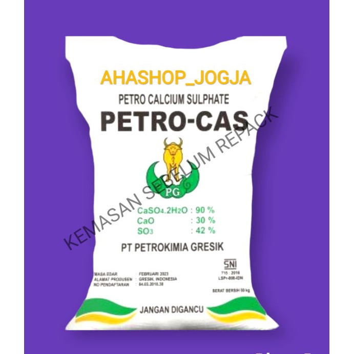 PETRO CAS PETROKIMIA 1Kg PETRO CALSIUM SULPHATE / DOLOMITE SUPER