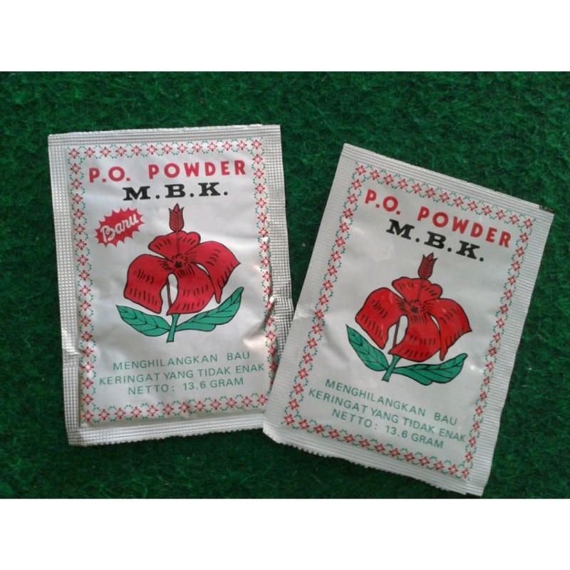 Vinztstore - MBK Powder MBK Silver Deodorant Sachet Penghilang Bau Badan Wanita Pria Sachet Murah