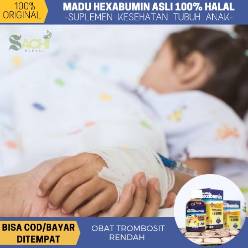 Walatra Hexabumin - Madu Hexabumin 100% Original - obat penambah trombosit Demam Berdarah, Penambah 