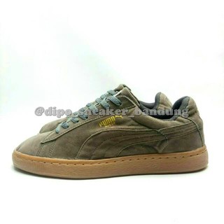 puma suede tan