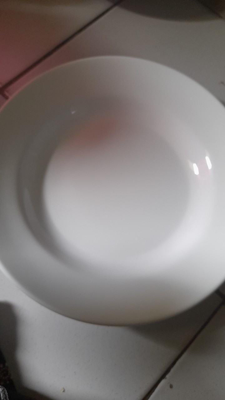 Piring Makan 9 Inci Putih P5309 - Golden Dragon Melamine Horeka