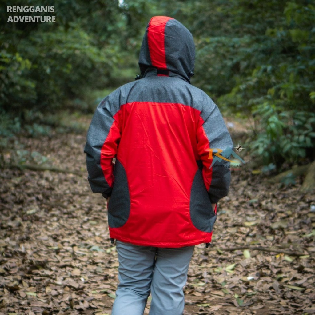 Jaket Gunung WATERPROOF RIR OUTDOOR Inner Mesh Jacket Hiking Outdoor