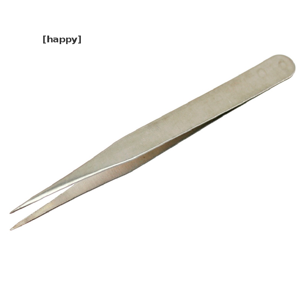 Ha 3pcs / Set Pinset Presisi Bahan Stainless Steel Untuk Reparasi Elektronik