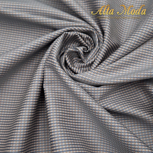 

Alta Moda Katun Shirting Motif Garis Stripe Classic Blue Powder(1M)