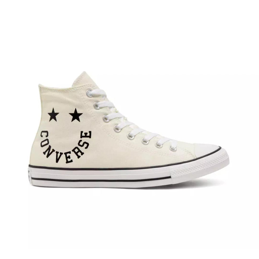 Sepatu Converse Chuck Taylor All Star Hi Smile Egret Murah