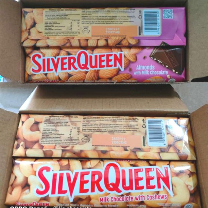 

Silverqueen 62gr - Almond/Cashew