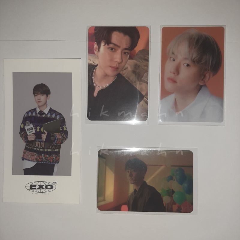 [READY STOCK] PC OFFICIAL EXO SEHUN BAEKHYUN DFTF BAMBI SOLO JAPAN SG21